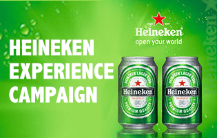 ハイネケン Heineken EXPERIENCE CAMPAIGN